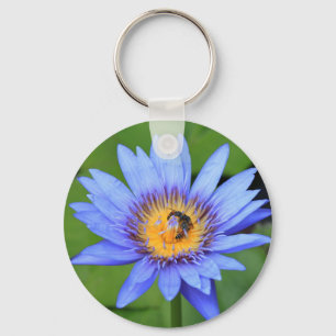 Lotus flower keychain