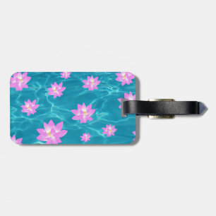 Lotus Flower Luggage Tag