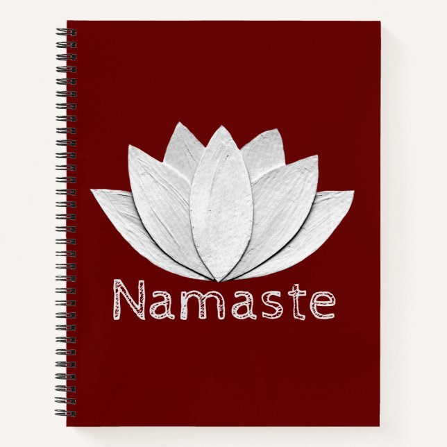Lotus Flower Notebook (Front)
