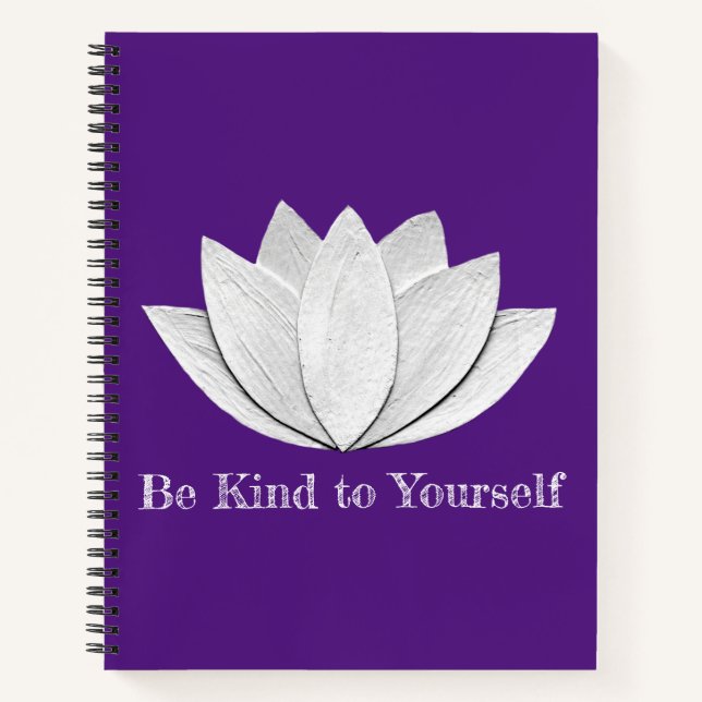 Lotus Flower Notebook (Front)