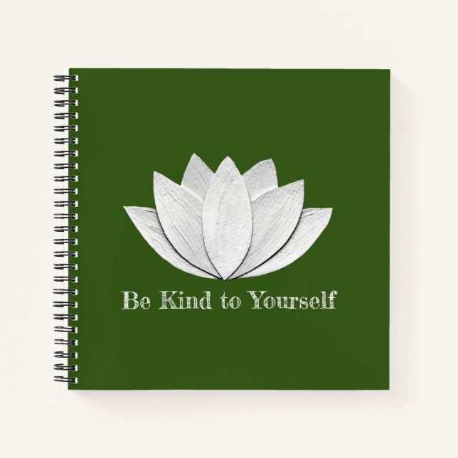Lotus Flower Notebook (Front)