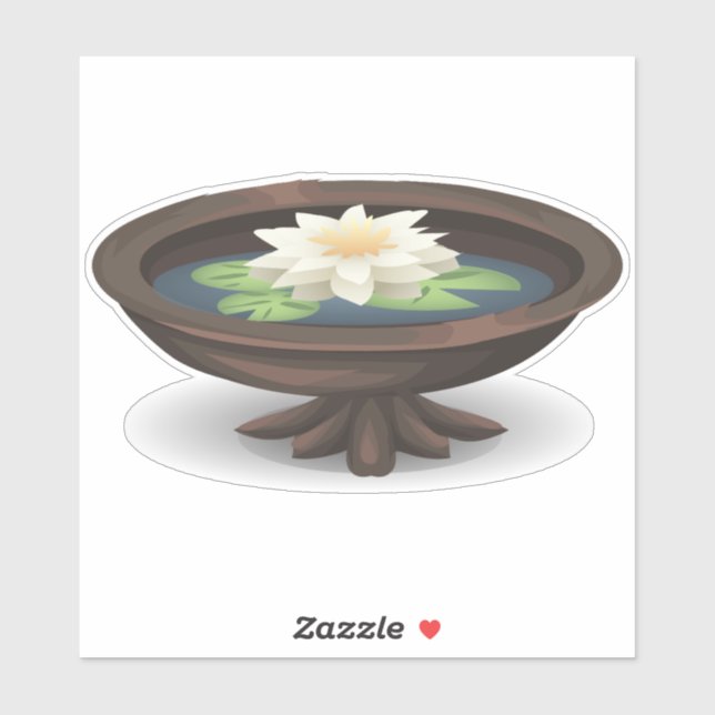 Lotus flower on water garden (Sheet)