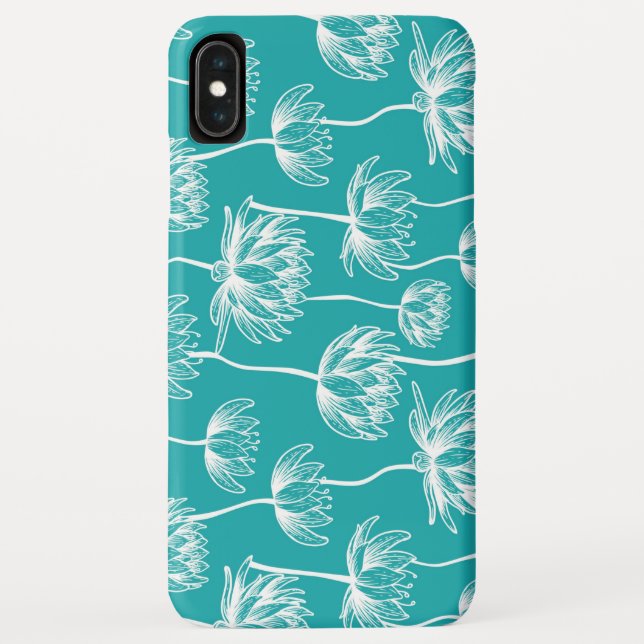 Lotus Flower pattern Case-Mate iPhone Case (Back)