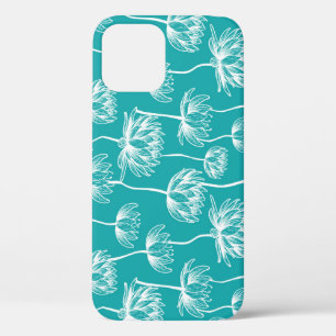 Lotus Flower pattern iPhone 12 Case