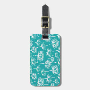 Lotus Flower pattern Luggage Tag