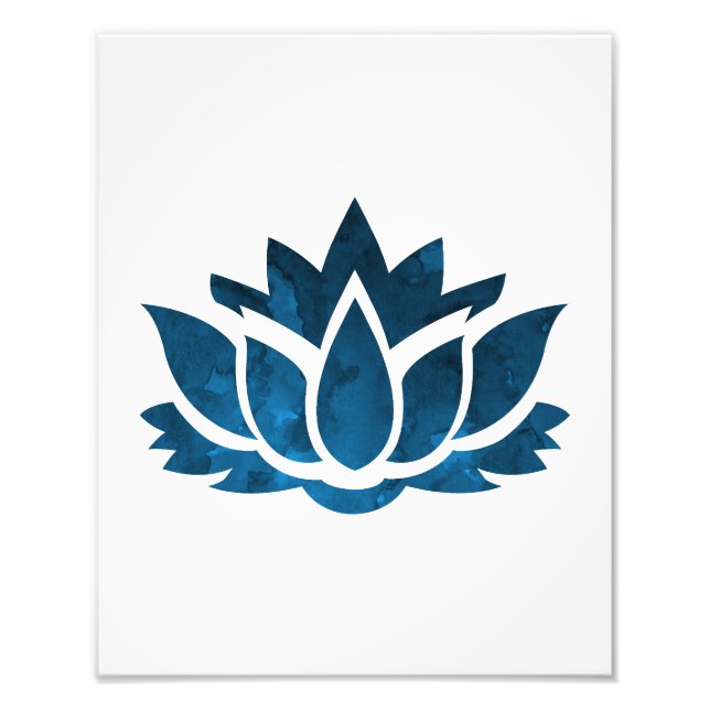 Lotus Flower Photo Print (Front)