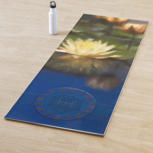 LOTUS FLOWER REFLECTION OF PERFECTION YOGA MAT