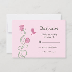 Lotus Flower RSVP (pink)