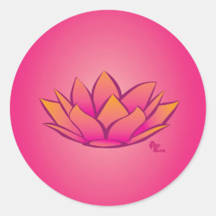 Lotus Flower Sticker
