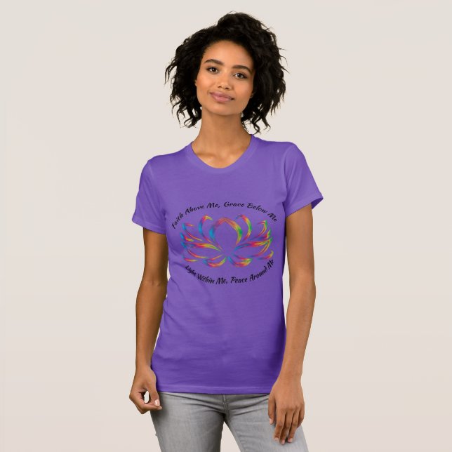Lotus Flower T-shirt (Front Full)