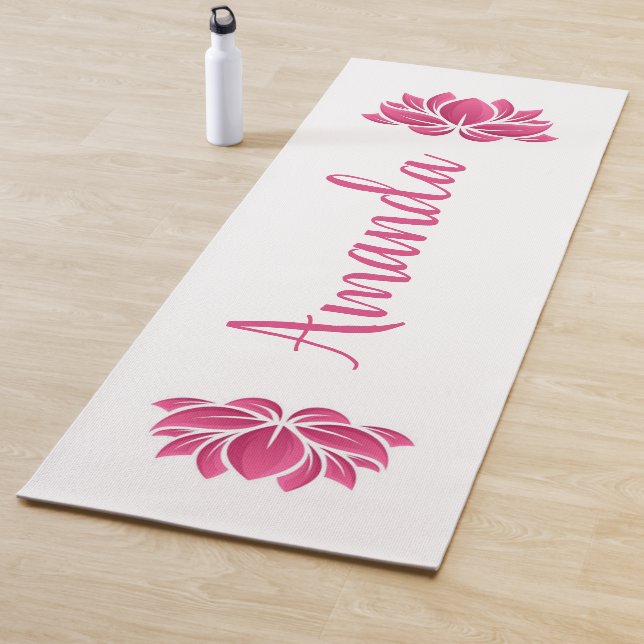 Lotus Flower Yoga Mat (In Situ)