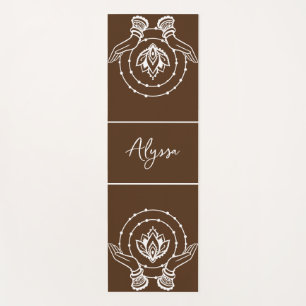 Lotus Flower Yoga Mat