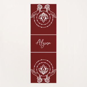 Lotus Flower Yoga Mat