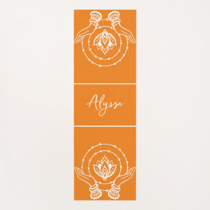 Lotus Flower Yoga Mat