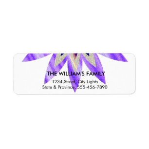 Lotus Flower Yoga Meditation Floral  Purple