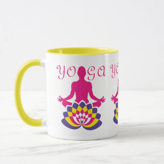 Lotus Flower Yoga Mug