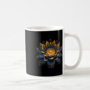 Lotus Flower Yoga Zen Bohemian Namaste Meditation Coffee Mug