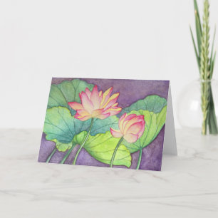 Lotus Flowers #2 Greeting Card