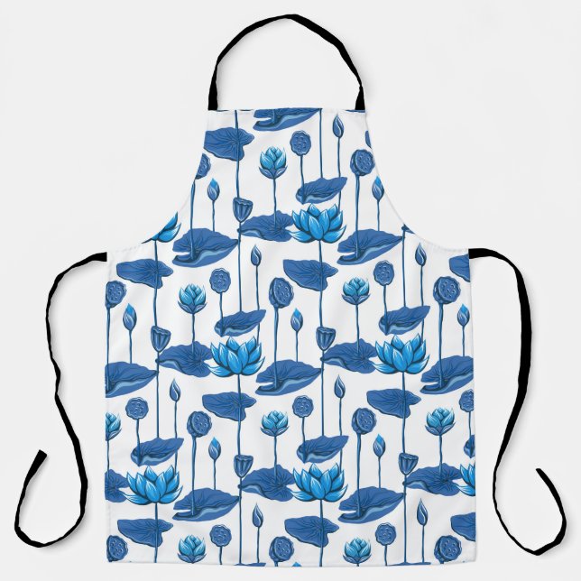 lotus flowers apron (Front)