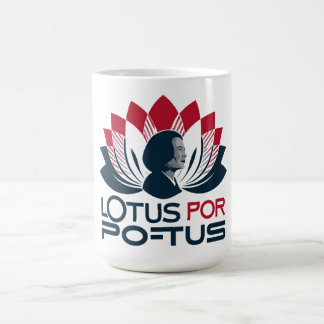 Lotus for POTUS Kamala Harris 2024 Coffee Mug