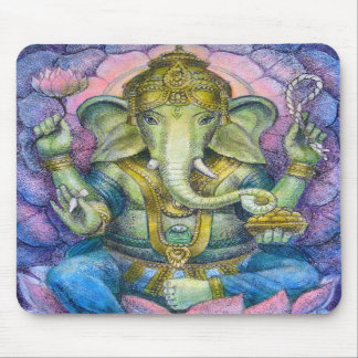 Lotus Ganesha Mousepad