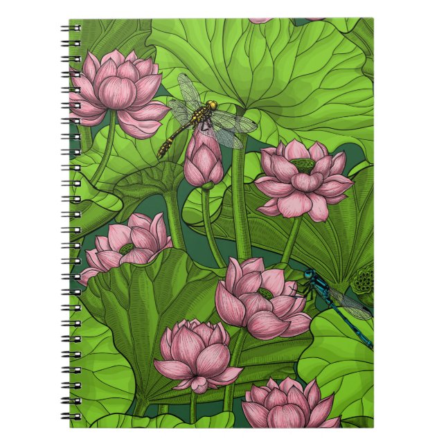 Lotus garden notebook (Front)