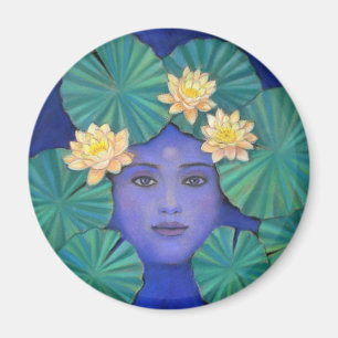 Lotus Goddess Magnet