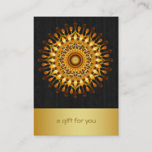 Lotus Gold Mandala Salon et certificat cadeau Spa