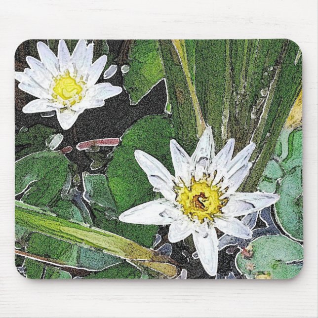 LOTUS GRAPHIC ART MOUSEPAD (Front)