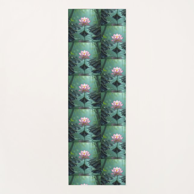 Lotus in Mud Yoga Mat (Front)