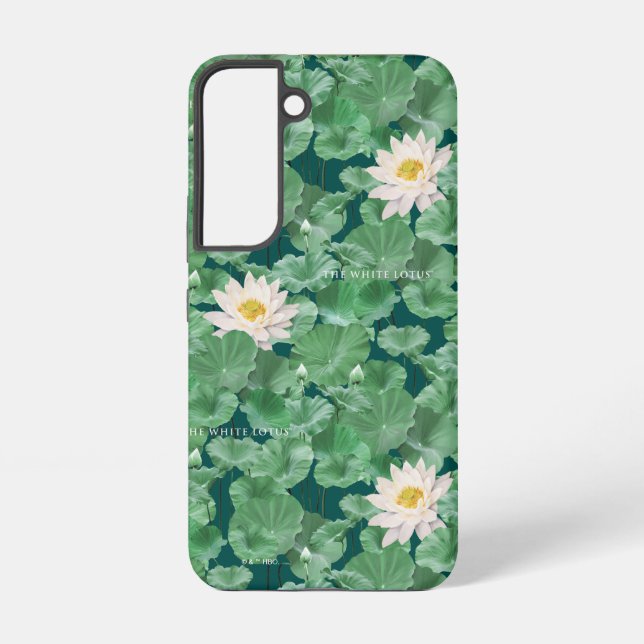 Lotus Lagoon Pattern - The White Lotus Samsung Galaxy S22 Case (Back)