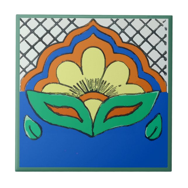 Lotus  Look Tiles, Tile (Front)