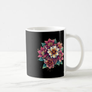 Lotus Mandala Boho Floral Yoga Meditation Zen  Coffee Mug