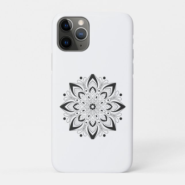 Lotus Mandala Design   Case-Mate iPhone Case (Back)