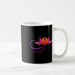 Lotus Namaste Yoga Coffee Mug