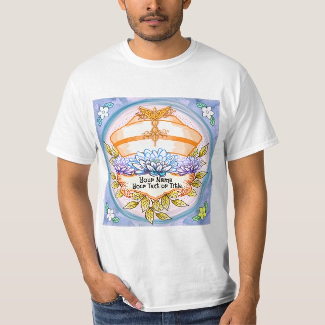 Lotus nurse cap T-Shirt (Front)