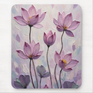 Lotus – Oil Painting Mouse Pad