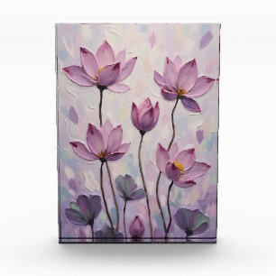 Lotus – Oil Painting Photo Block
