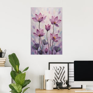 Lotus – Oil Painting Poster