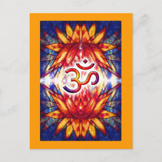 Lotus OM Art Postcard