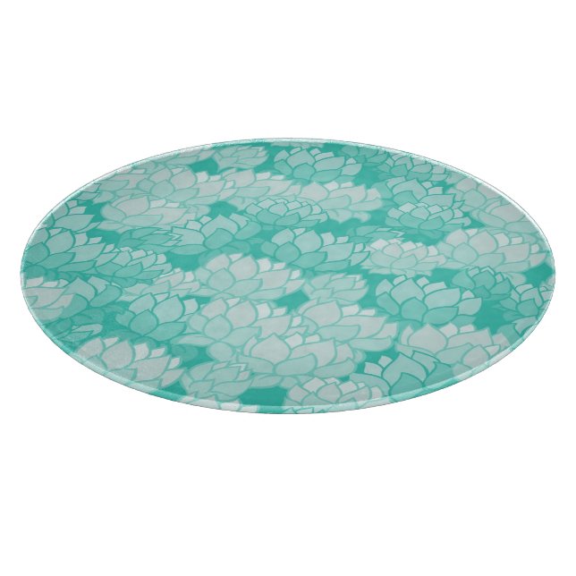 Lotus pattern 2 cutting board (Corner)