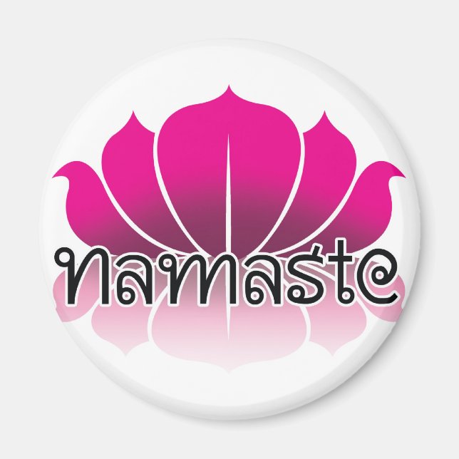 Lotus Pink Magnet (Front)