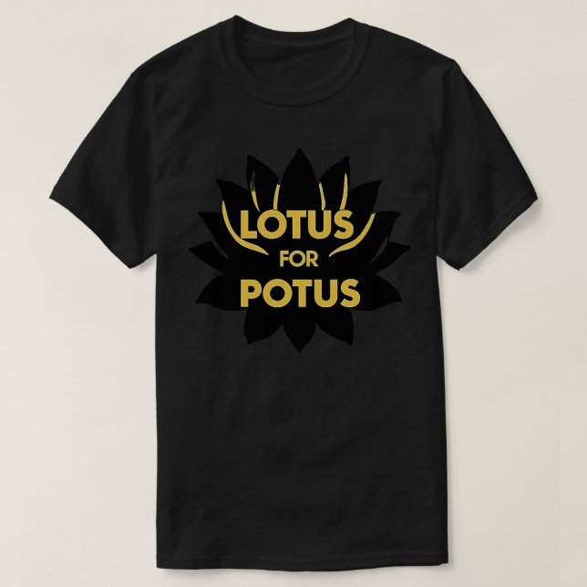Lotus pour potus TShirt 1 (Design devant)