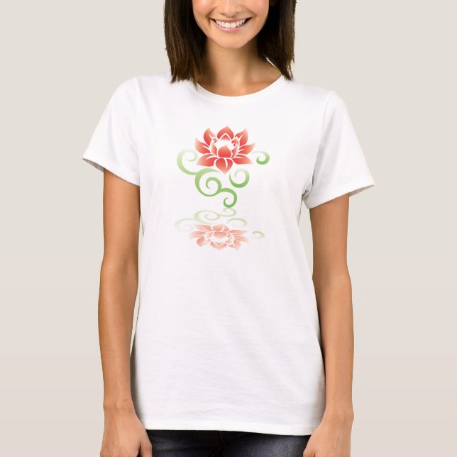 Lotus reflection T-Shirt (Front)