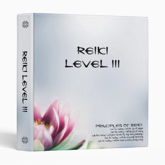 Lotus Reiki III Coursework & Journalling Binder