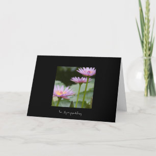 Lotus rose ・ Carte Sympathie