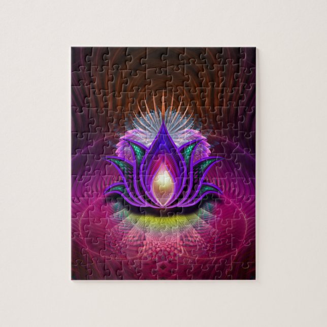 Lotus Royale Jigsaw Puzzle (Vertical)