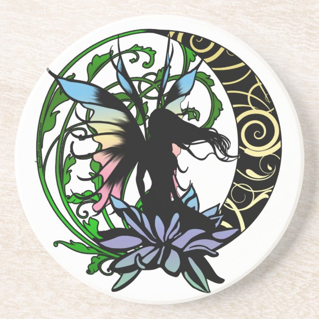 Lotus Shadow Fairy Coaster (Front)