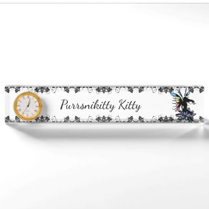 Lotus Shadow Fairy Nameplate