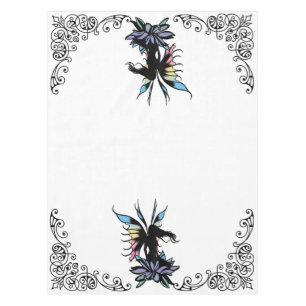 Lotus Shadow Fairy Tablecloth